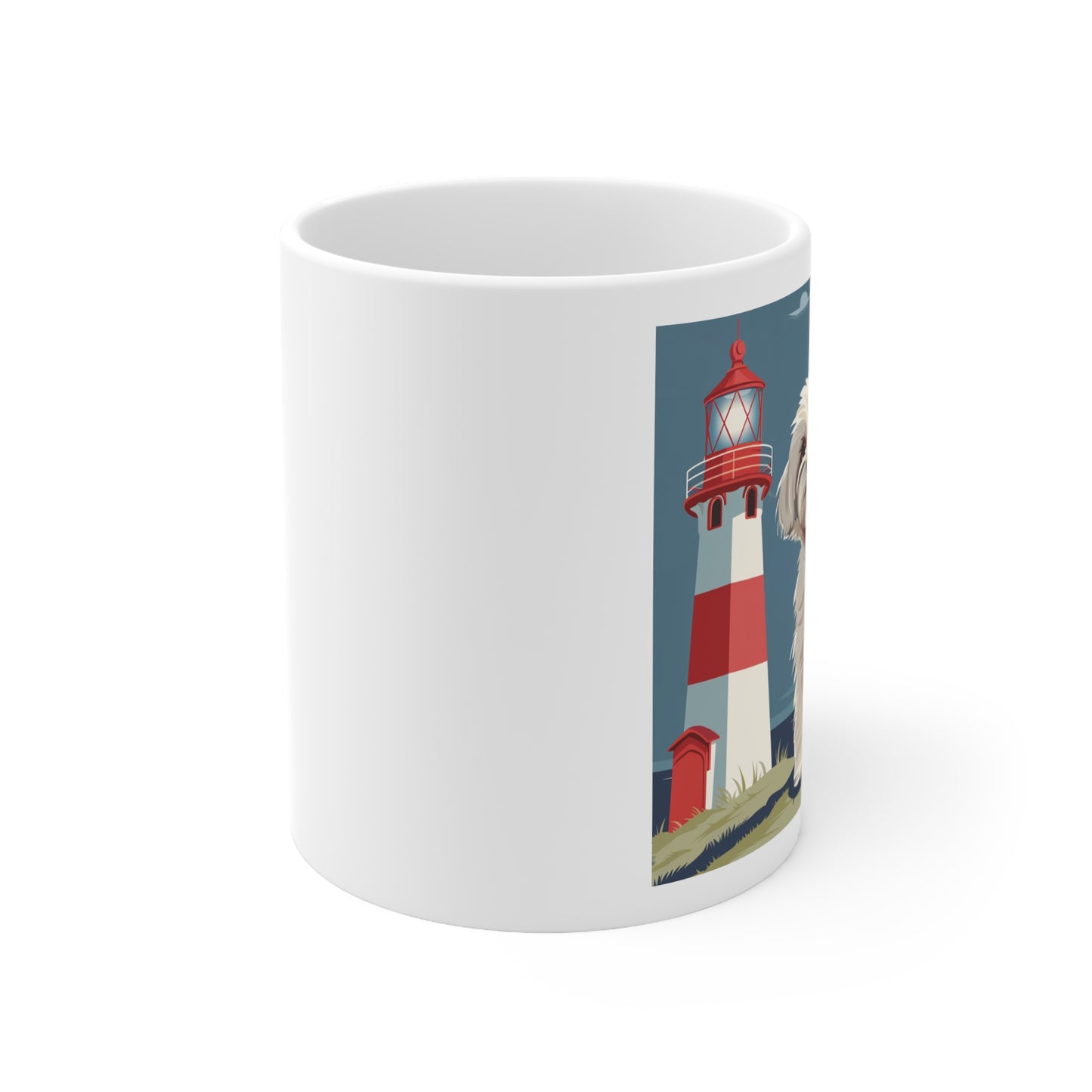 Maltese Lighthouse Coffee Mug 11oz