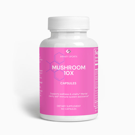 Mushroom Complex 10 X: The Ultimate Blend for Peak Wellness