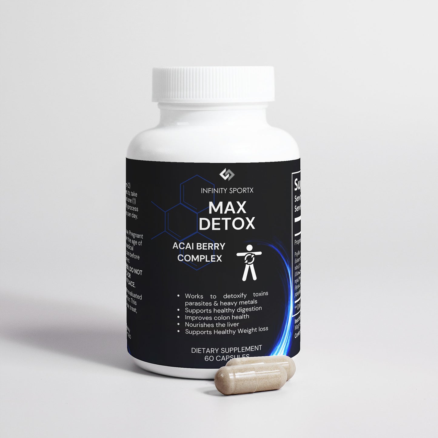 Max Detox Acai Detox Capsules: Purify Your Body, Enhance Your Health