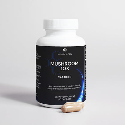 Mushroom Complex 10 X: The Ultimate Blend for Peak Wellness