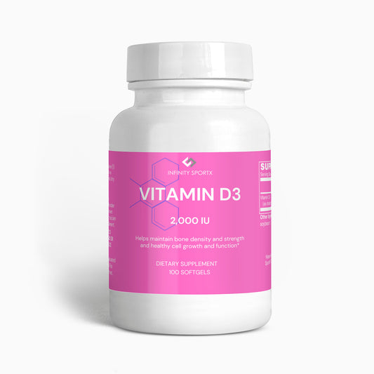 Vitamin D3 2,000 IU Softgel Capsules